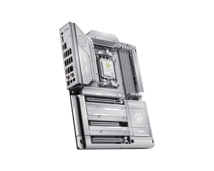 Płyta główna MSI MAG X870E Tomahawk Max WiFi Project Zero (X870E, AM5, ATX)