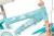 Rower dziecięcy TOIMSA Bluey 12" Błękitno-limonkowy