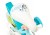 Rower dziecięcy TOIMSA Bluey 12" Błękitno-limonkowy