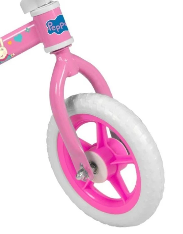 Rowerek biegowy 10" Świnka Peppa różowy 195