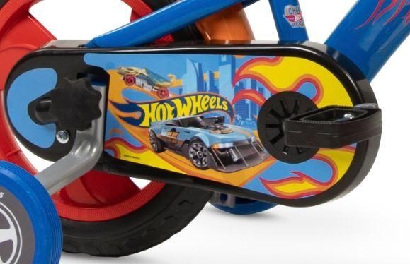Rower dziecięcy 12" EN71 HOT WHEELS 1168 Niebieski