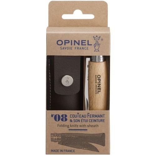 Opinel N°08 Camper/scout Drewno