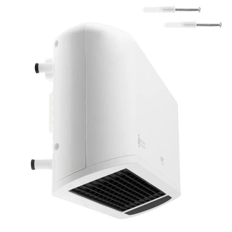Adler AD 7753 kurtyna powietrzna Czarny, Biały 2000 W