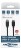 Ansmann 1700-0106 kabel do telefonu Czarny 0,12 m USB C Lightning