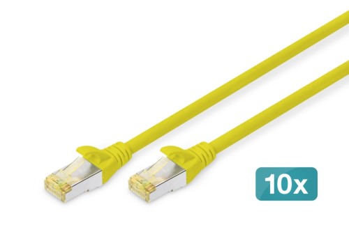 Digitus Kabel krosowy CAT 6A S/FTP, 10 sztuk
