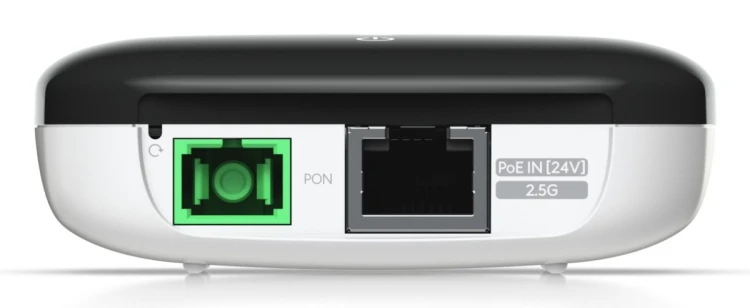 Ubiquiti WaveFiber ONU konwerter sieciowy 2488 Mbit/s 1490 nm Czarny, Biały