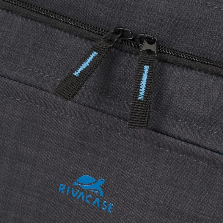 Rivacase Regent 8058 43,9 cm (17.3") Obudowa na messenger Czarny, Cyjan