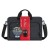 Rivacase Regent 8058 43,9 cm (17.3") Obudowa na messenger Czarny, Cyjan