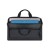 Rivacase Regent 8058 43,9 cm (17.3") Obudowa na messenger Czarny, Cyjan