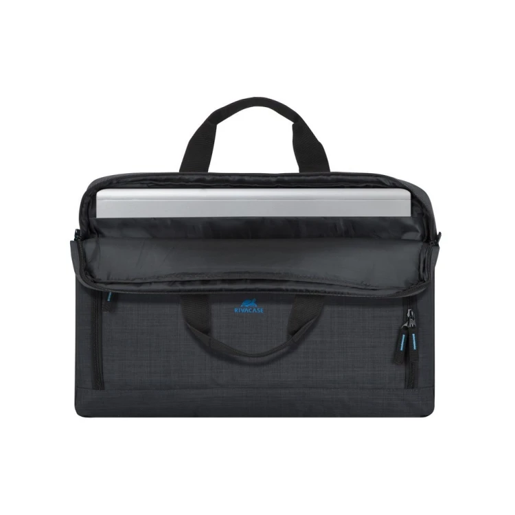 Rivacase Regent 8058 43,9 cm (17.3") Obudowa na messenger Czarny, Cyjan