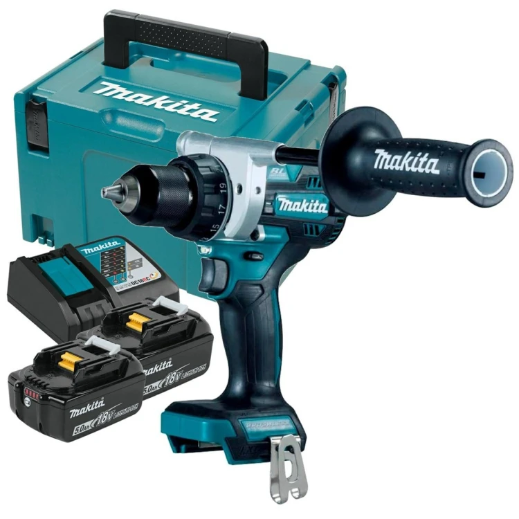 MAKITA WKRĘTARKA 18V DDF492RTJ 130/65Nm 2x5,0Ah BL