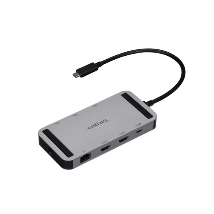 Targus DOCK429GL stacja dokująca Przewodowa USB4 Srebrny