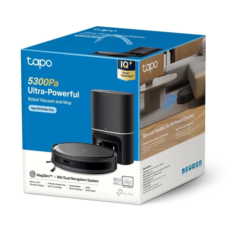 TP-Link Tapo RV20 Max Plus Czarny