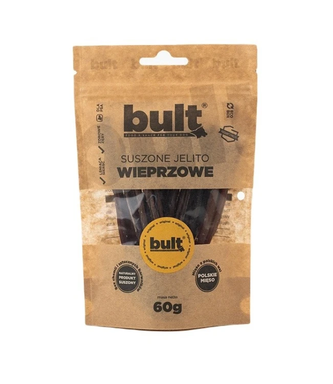 BULT Jelito cienkie wieprzowe dla psa 100g