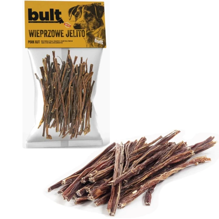 BULT Jelito cienkie wieprzowe dla psa 100g