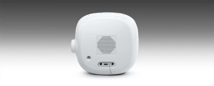 Radiobudzik Muse Light ML-198 CR, Biały