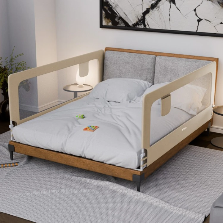 Barierka ochronna na łóżko Cover 30 Beige 200 cm
