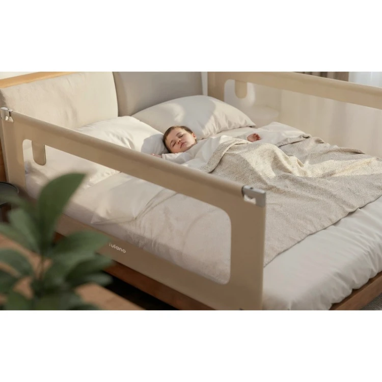 Barierka ochronna do łóżka Cover 46 Beige 160 cm