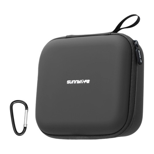Etui skórzane Sunnylife z kieszenią z siatki do Neo 2 (czarne)