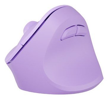 MYSZ WERTYKALNA NATEC CRAKE 2 BEZPRZEWODOWA 2400DPI BLUETOOTH 5.2 + 2.4GHZ PURE LAVENDER