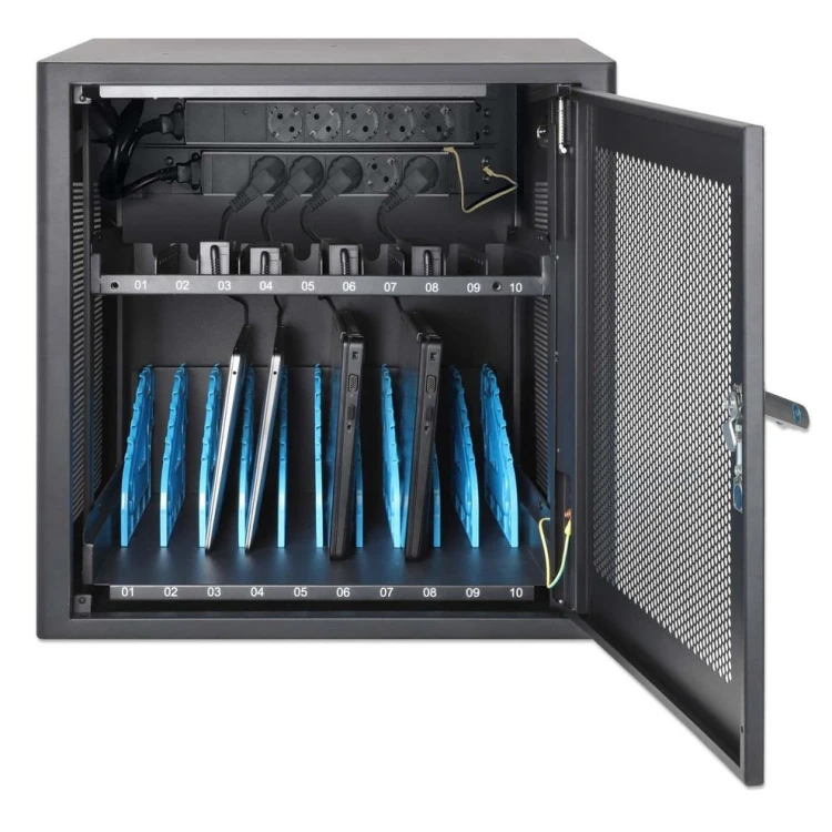MANHATTAN SZAFA DO ŁADOWANIA 10 LAPTOPÓW 16" 10 GN