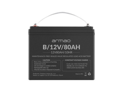 Akumulator żelowy do Ups Armac B/12V/80Ah