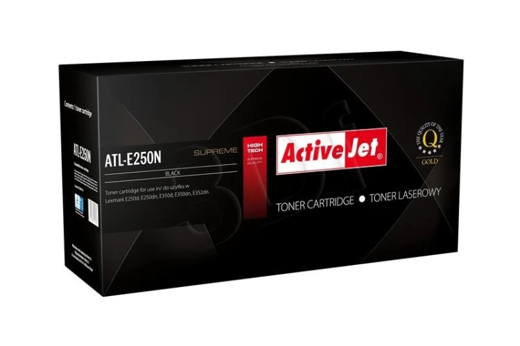 Activejet ATL-E250N Toner (zamiennik Lexmark E250A11E; Supreme; 3500 stron; czarny)