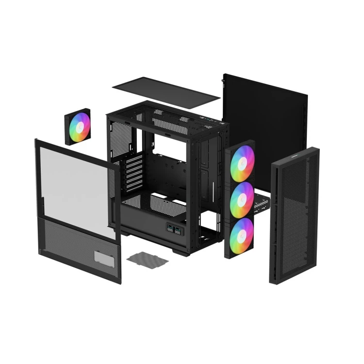 Obudowa DeepCool CH560  ARGB Digital Black (R-CH560-BKAPE4D-G-1)