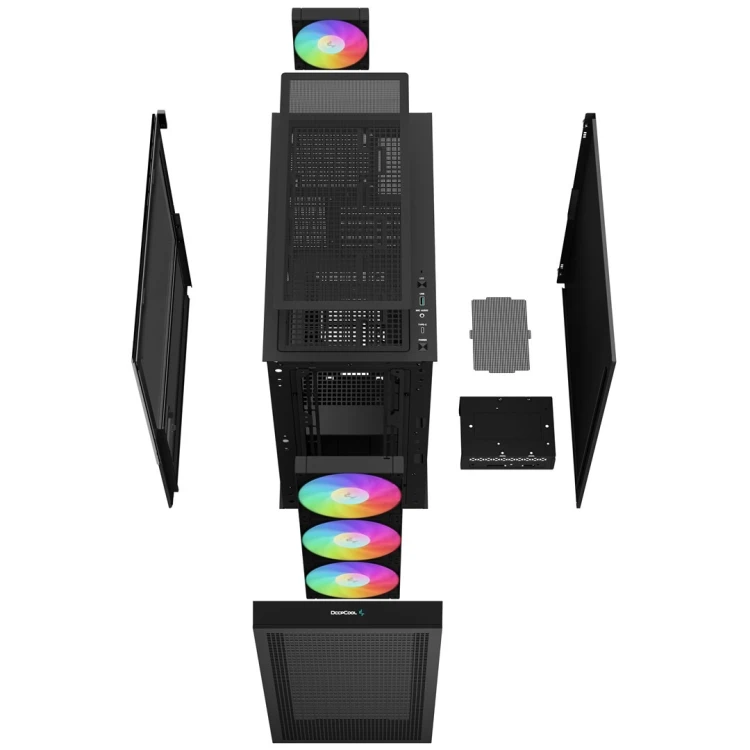 Obudowa DeepCool CH560  ARGB Digital Black (R-CH560-BKAPE4D-G-1)