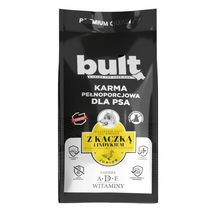 BULT Karma sucha z kaczką i indykiem szczeniąta 3kg
