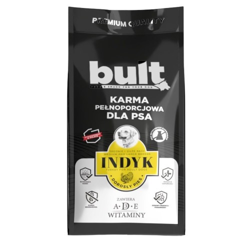 BULT Karma sucha z indykiem dla dorosłych psów 3kg
