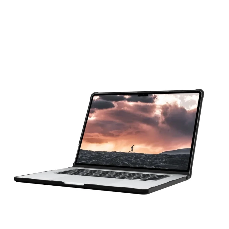Etui UAG Urban Armor Gear Plyo Case do Apple MacBook Air 15" (2023) - ice/schwarz (transparent)