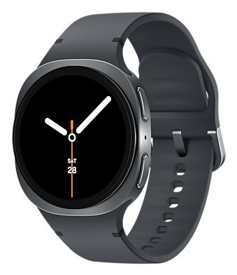 Samsung Galaxy Watch 8 3,3 cm (1.3") AMOLED 40 mm Cyfrowy 438 x 438 px Ekran dotykowy Grafitowy Wi-Fi GPS