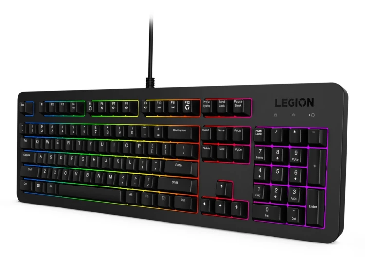 Klawiatura gamingowa Lenovo Legion K310 RGB US English GY41N91873