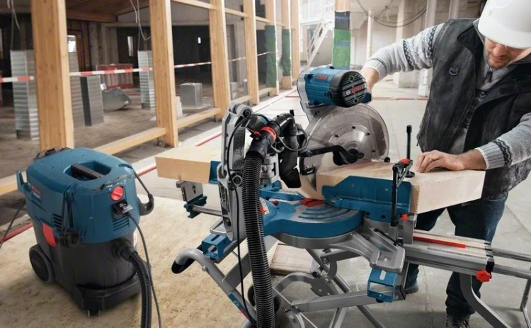 Bosch GAS 35 L SFC+ Professional Czarny, Niebieski 1200 W