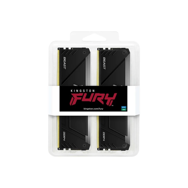 Kingston Technology FURY Beast RGB moduł pamięci 32 GB 2 x 16 GB DDR4 3200 MT/s
