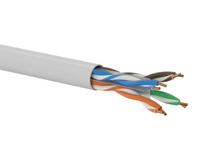 Kabel U/UTP kat.6A, sieciowy, skrętka, LSOH, Dca 4x2x23 AWG, 10Gb/s, gwarancja 10 lat, szary, 500m - Q-LANTEC