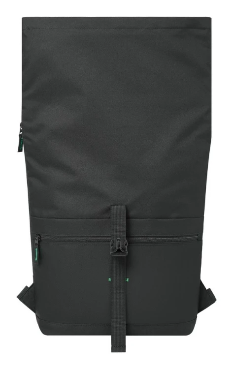Rivacase Gremio plecak City backpack Czarny Poliester, Przetworzony politereftalan etylenu (rPET)