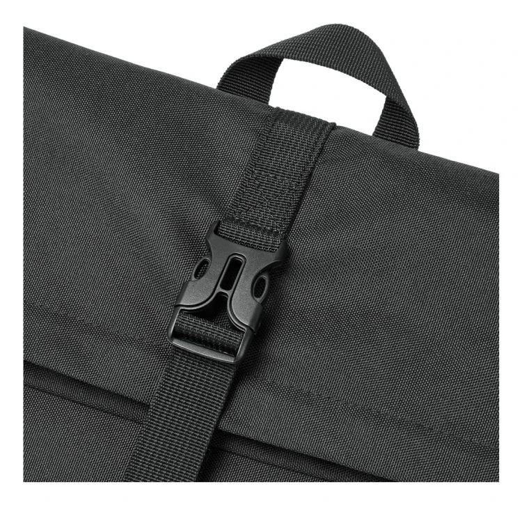 Rivacase Gremio plecak City backpack Czarny Poliester, Przetworzony politereftalan etylenu (rPET)