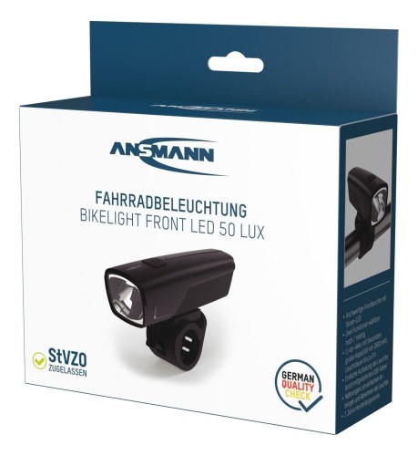 Ansmann 1600-0524 światło do roweru Przednie oświetlenie LED 50 lm