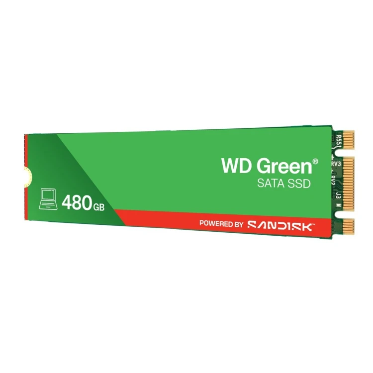 SSD SATA M.2 480GB 6GB/S/GREEN WDS480G3G0B WDC