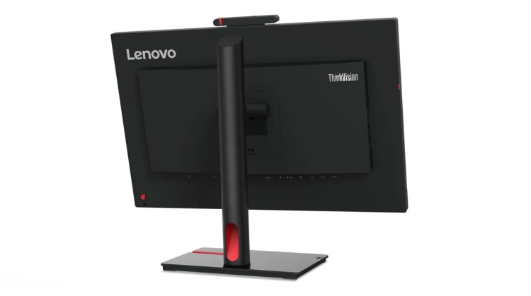 Lenovo Monitor ThinkVision 23.8" T24mv-30 16:9 Panel IPS 1920 x 1080  Lift USB Hub Daisy Chain Ethernet RJ45 Camera & Speakers DP HDMI