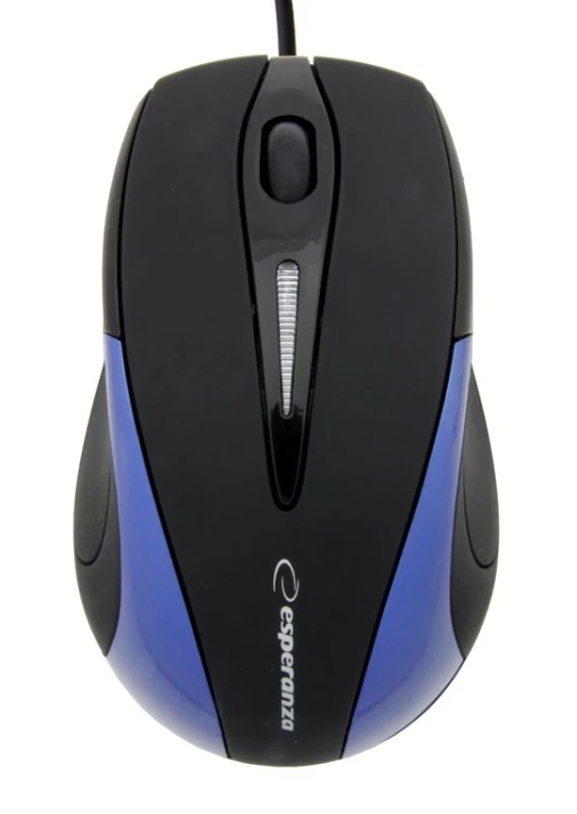 Mysz Esperanza Sirius EM102B (optyczna; 800 DPI; kolor czarny)