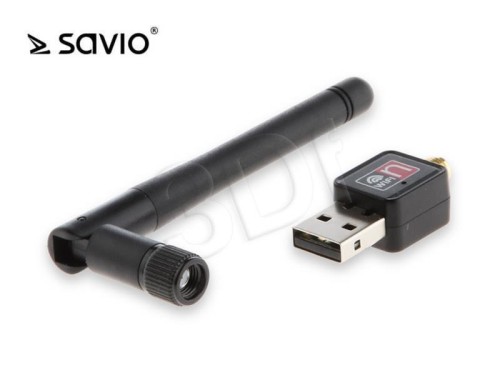 Adapter WiFi SAVIO CL-63 (USB 2.0)