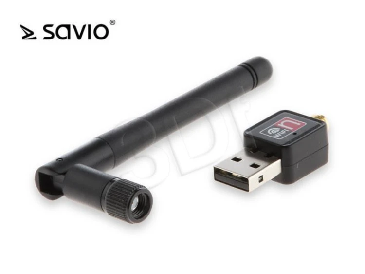 Adapter WiFi SAVIO CL-63 (USB 2.0)