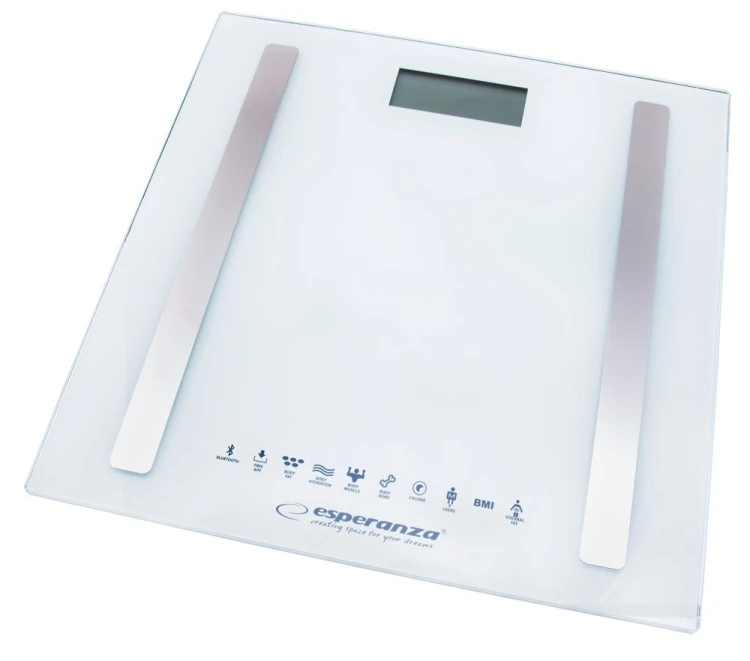Waga z funkcją bluetooth Esperanza B.FIT EBS016W (kolor biały)