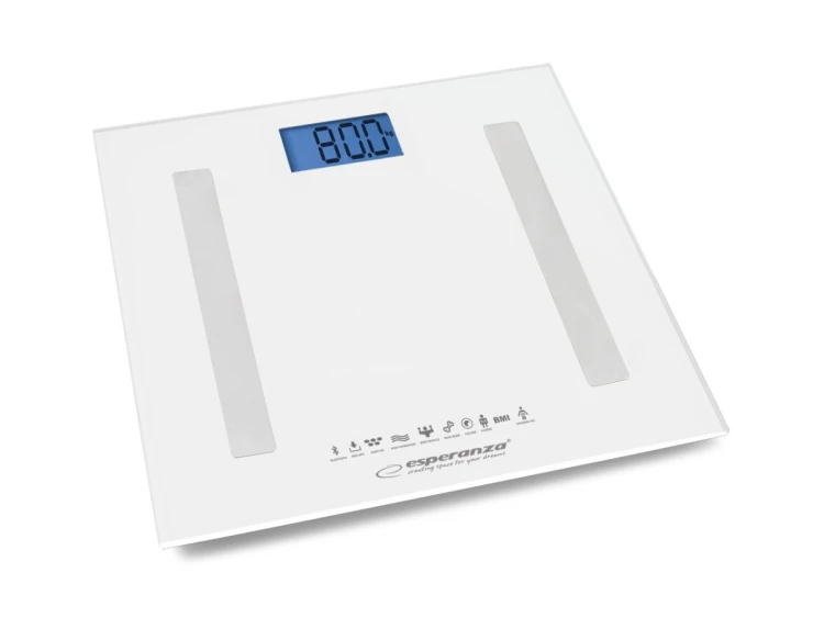 Waga z funkcją bluetooth Esperanza B.FIT EBS016W (kolor biały)