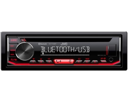 Radio samochodowe JVC KD-T702BT Bluetooth CD USB AUX 1 DIN