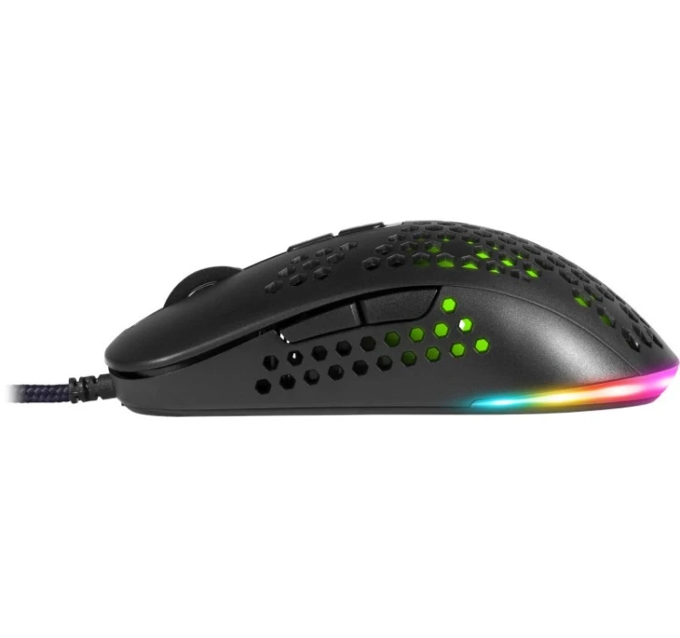 DEFENDER MYSZ PRZEWODOWA GAMINGOWA SHEPARD GM-620L OPTIC 12800 DPI 7P PODŚWIETLENIE RGB 52620