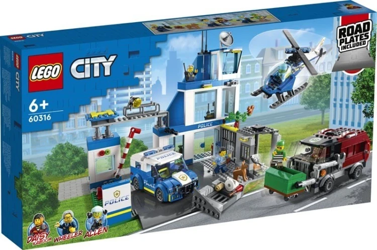LEGO City 60316 - Posterunek policji